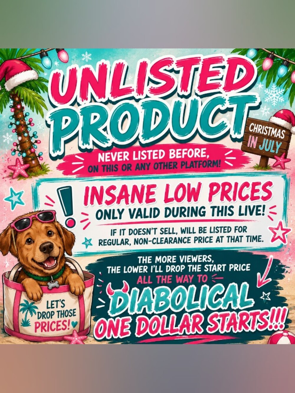 UNLISTED PRODUCT
